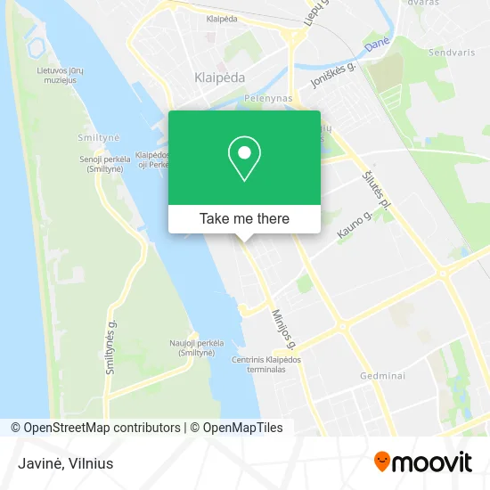 Карта Javinė