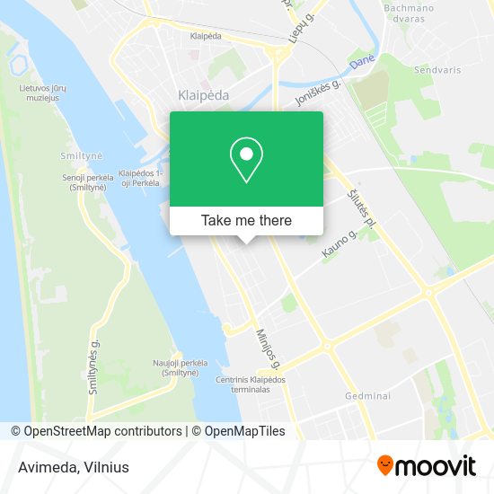 Карта Avimeda