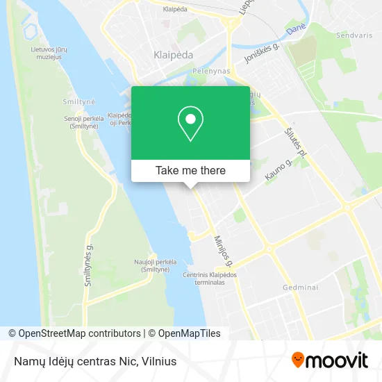 Карта Namų Idėjų centras Nic
