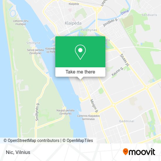 Карта Nic