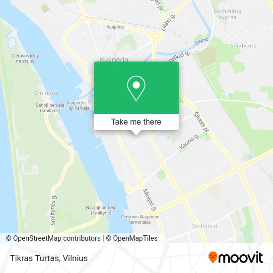 Карта Tikras Turtas