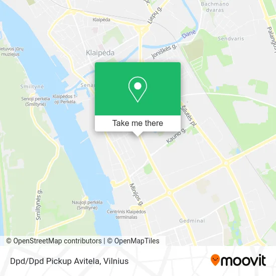 Карта Dpd/Dpd Pickup Avitela