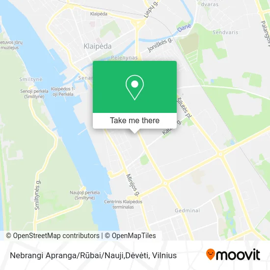 Карта Nebrangi Apranga / Rūbai / Nauji,Dėvėti