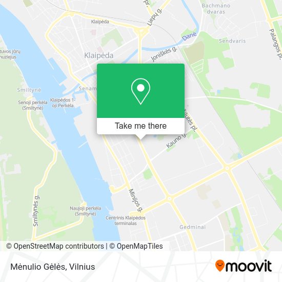 Карта Mėnulio Gėlės