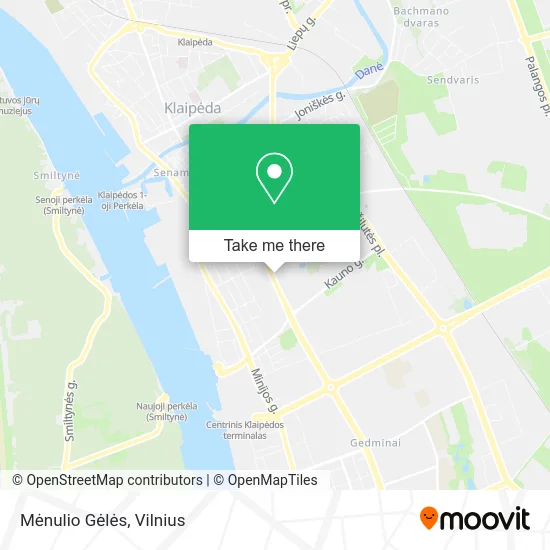 Карта Mėnulio Gėlės