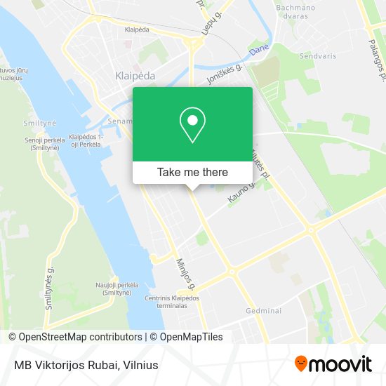 Карта MB Viktorijos Rubai