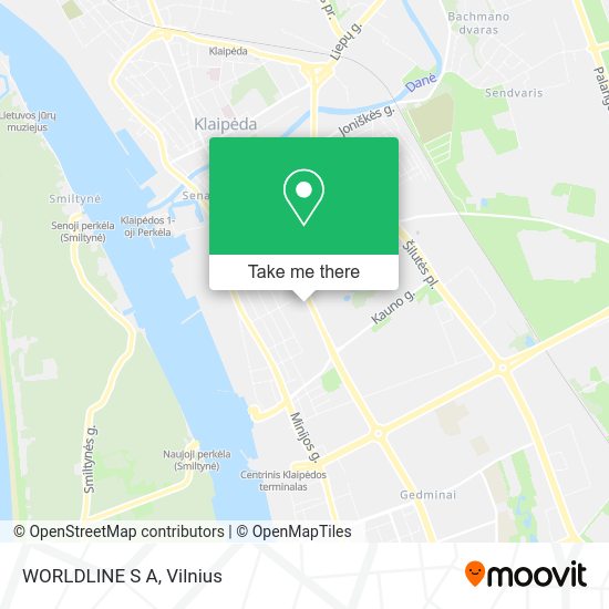 Карта WORLDLINE S A