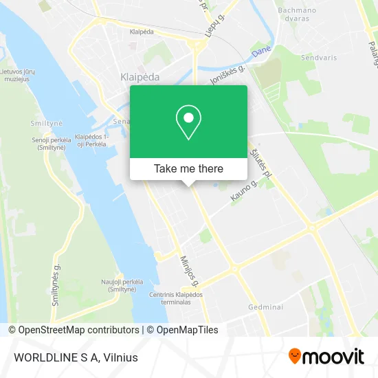 Карта WORLDLINE S A