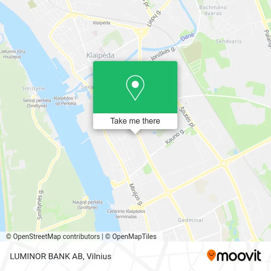 LUMINOR BANK AB map