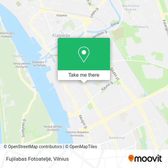 Карта Fujilabas Fotoateljė