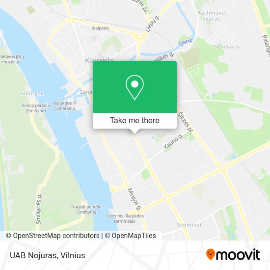 Карта UAB Nojuras