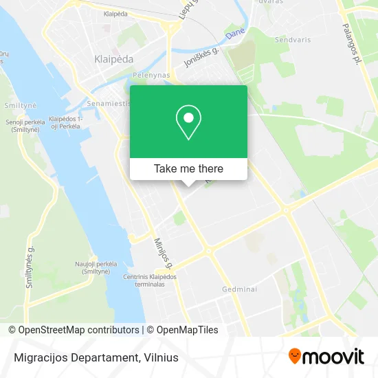 Карта Migracijos Departament