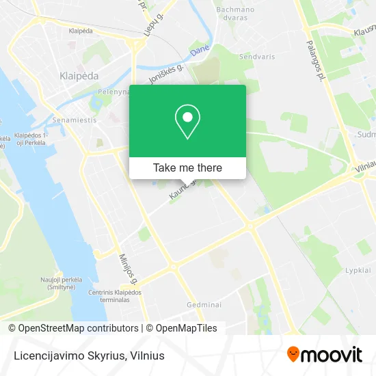 Карта Licencijavimo Skyrius