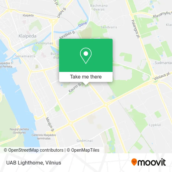 Карта UAB Lighthome