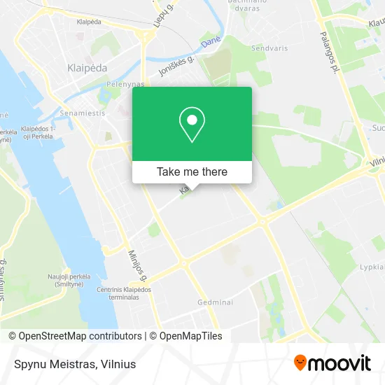 Карта Spynu Meistras
