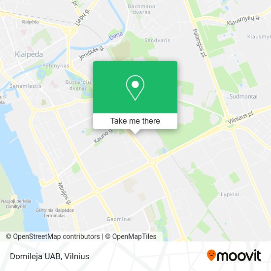 Карта Domileja UAB