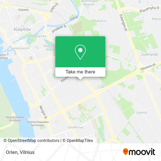 Orlen map
