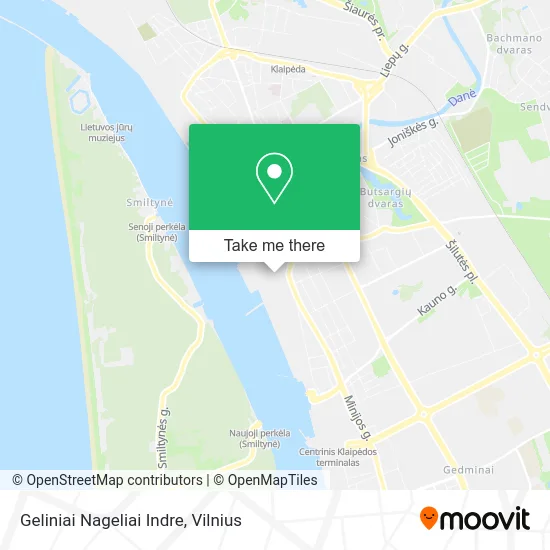 Карта Geliniai Nageliai Indre