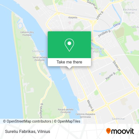 Карта Sureliu Fabrikas