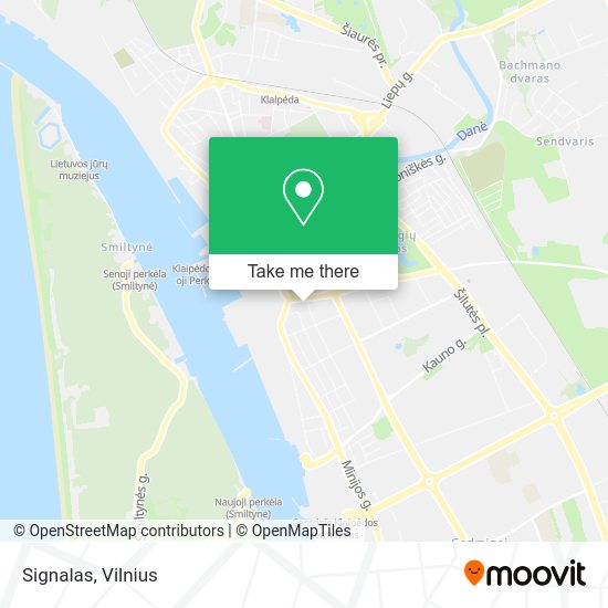 Карта Signalas
