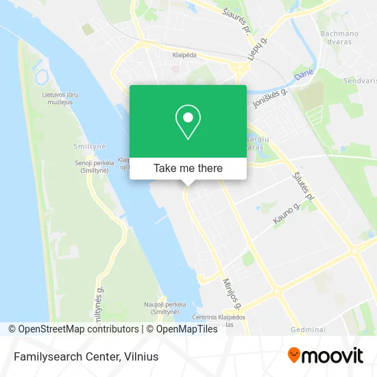 Карта Familysearch Center