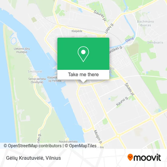 Карта Gėlių Krautuvėlė