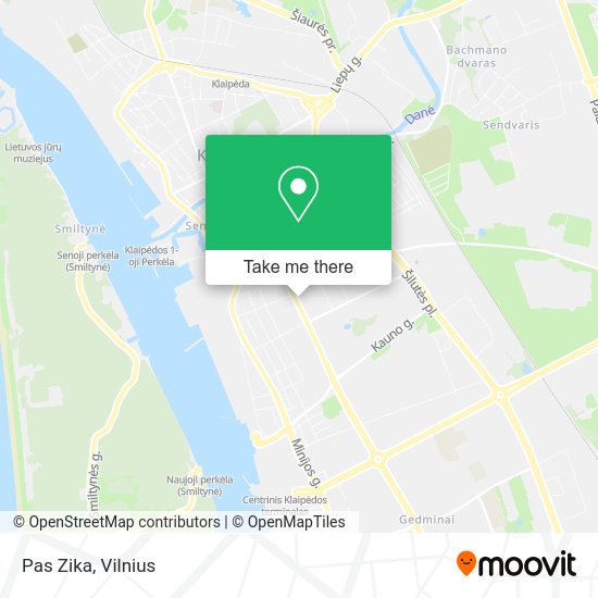 Карта Pas Zika