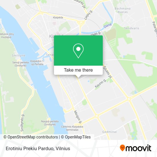 Карта Erotiniu Prekiu Parduo