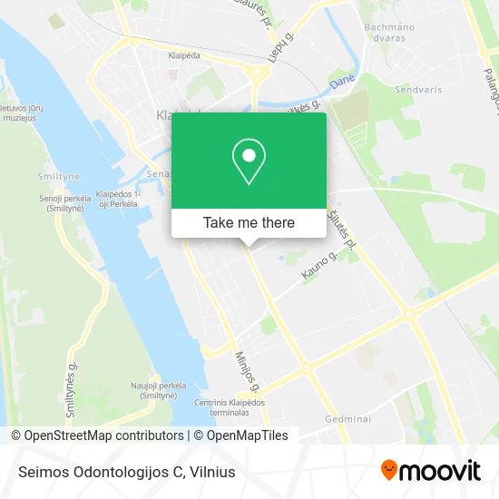 Карта Seimos Odontologijos C