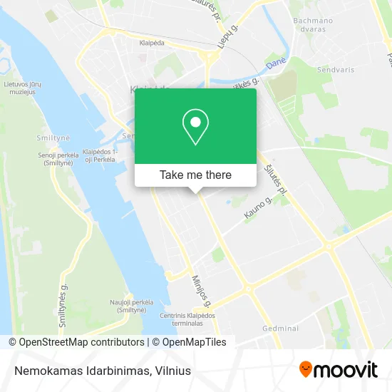 Карта Nemokamas Idarbinimas