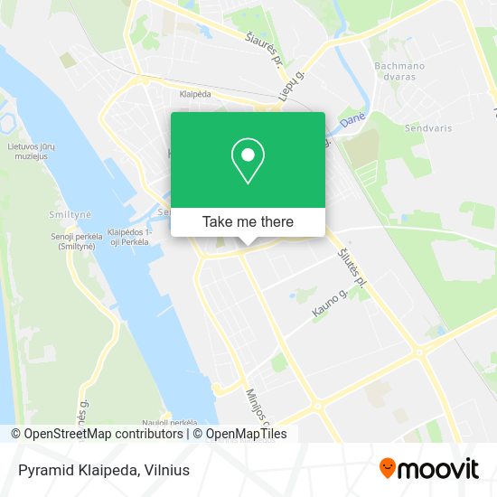 Карта Pyramid Klaipeda