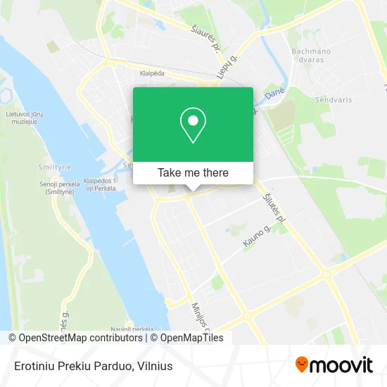 Карта Erotiniu Prekiu Parduo