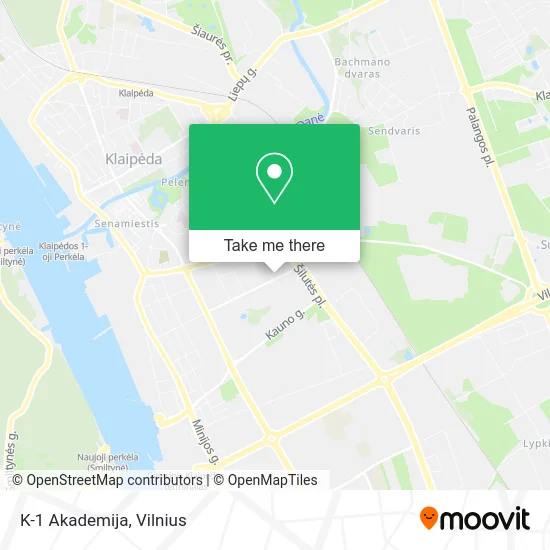 Карта K-1 Akademija
