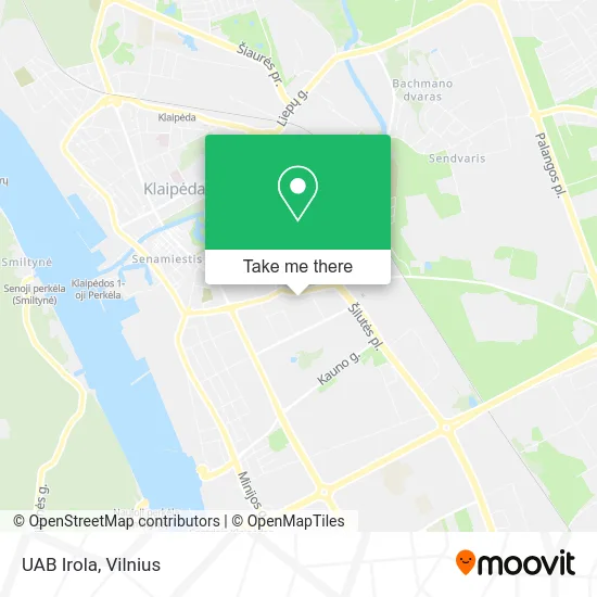 Карта UAB Irola