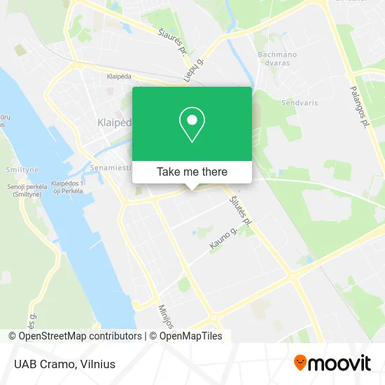 Карта UAB Cramo