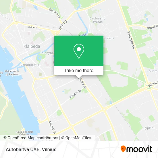 Карта Autobaltva UAB