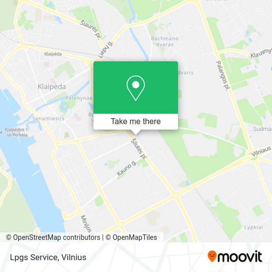 Карта Lpgs Service