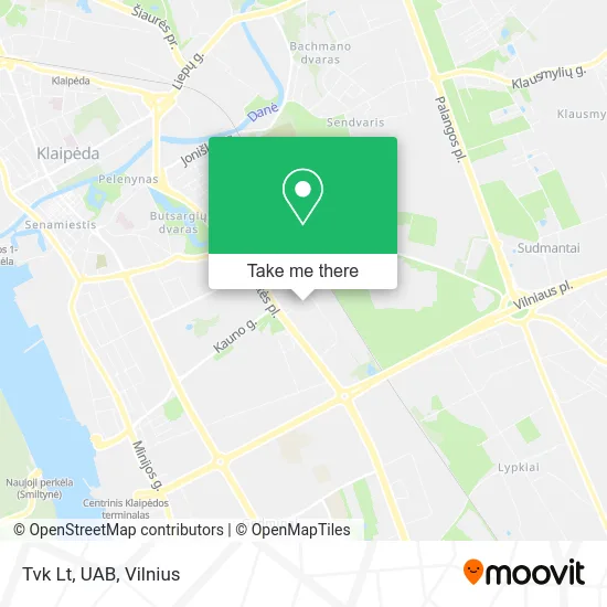 Карта Tvk Lt, UAB