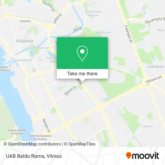 UAB Baldu Rama map