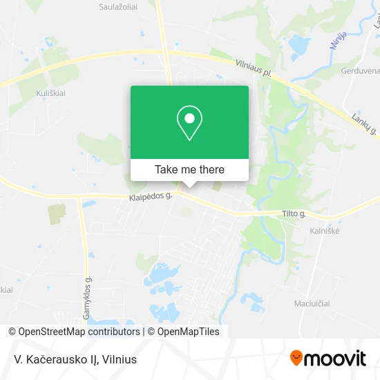 Карта V. Kačerausko IĮ