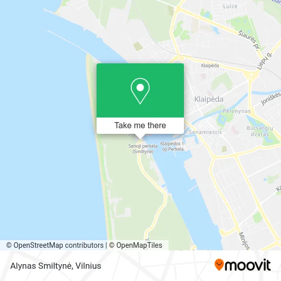 Карта Alynas Smiltynė