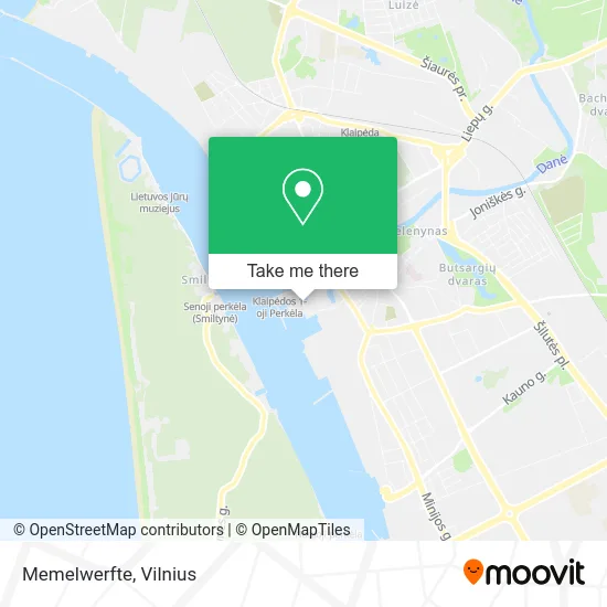 Карта Memelwerfte