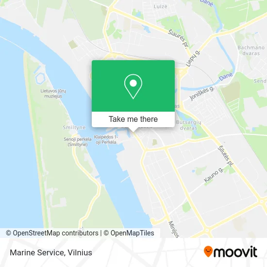 Карта Marine Service