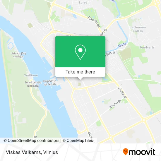 Карта Viskas Vaikams