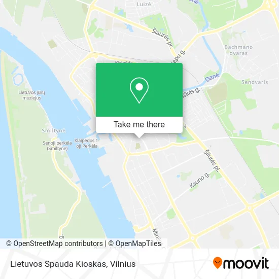 Карта Lietuvos Spauda Kioskas