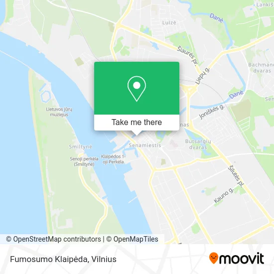 Карта Fumosumo Klaipėda