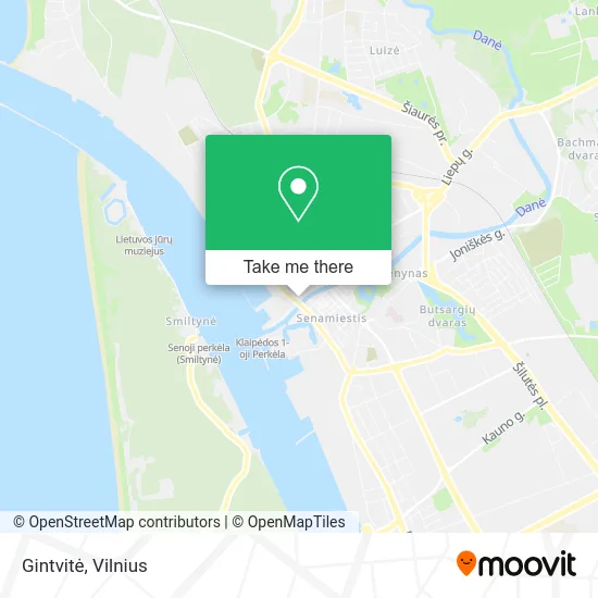 Карта Gintvitė