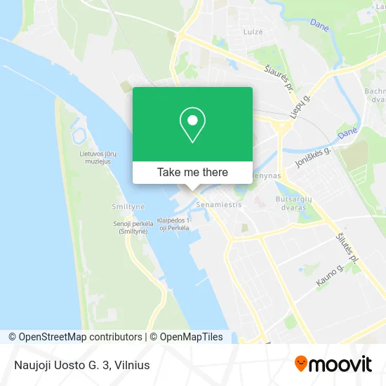 Карта Naujoji Uosto G. 3