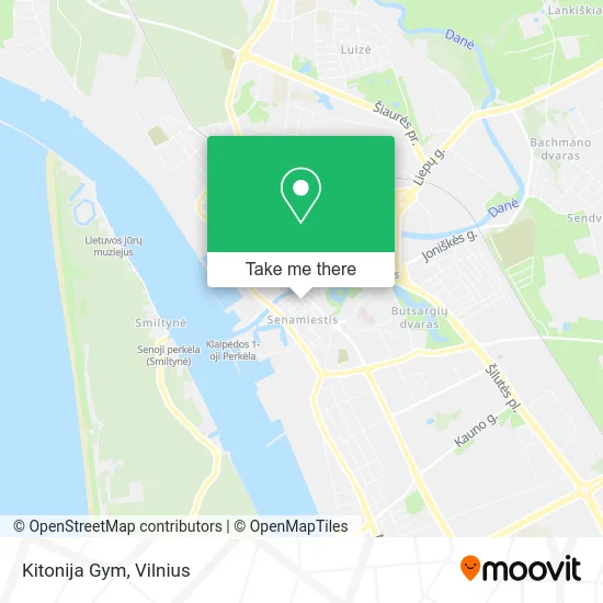 Карта Kitonija Gym