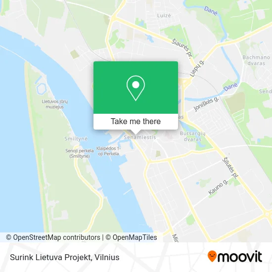 Карта Surink Lietuva Projekt